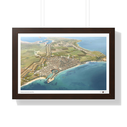 City of Carthage framed 24x16 poster / Invicta® Official Merch