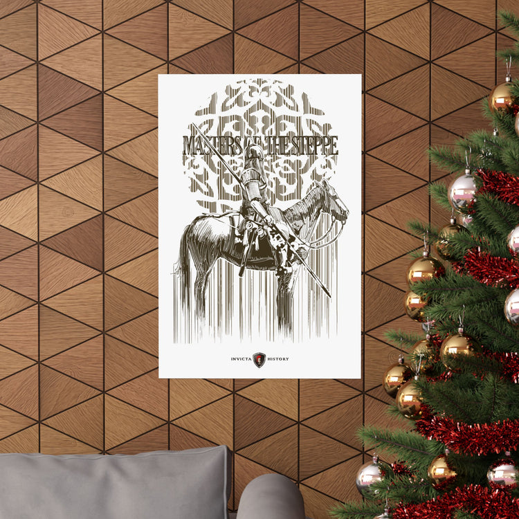 "Masters of the Steppe" 20x30in matte poster / Invicta® Official