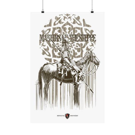 "Masters of the Steppe" 20x30in matte poster / Invicta® Official