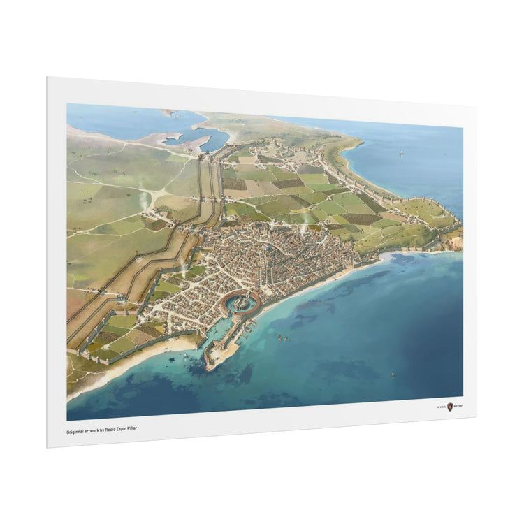 Carthage by Rocío Espin Piñar 30x20in poster / Invicta® Official