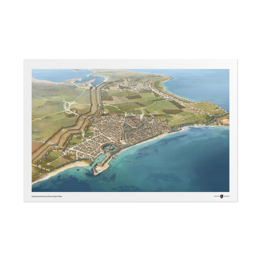 Carthage by Rocío Espin Piñar 30x20in poster / Invicta® Official