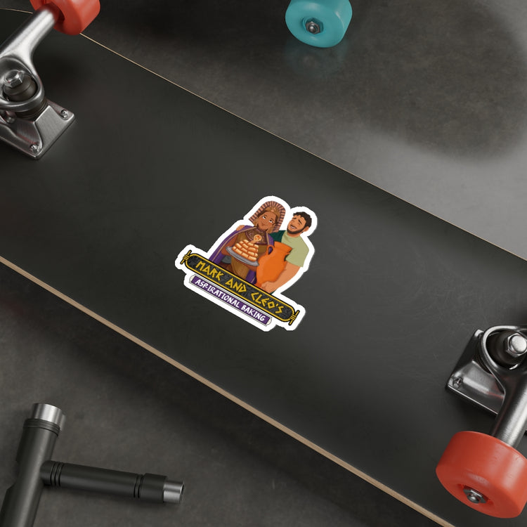 Mark and Cleo's Asp-irational Baking Sticker