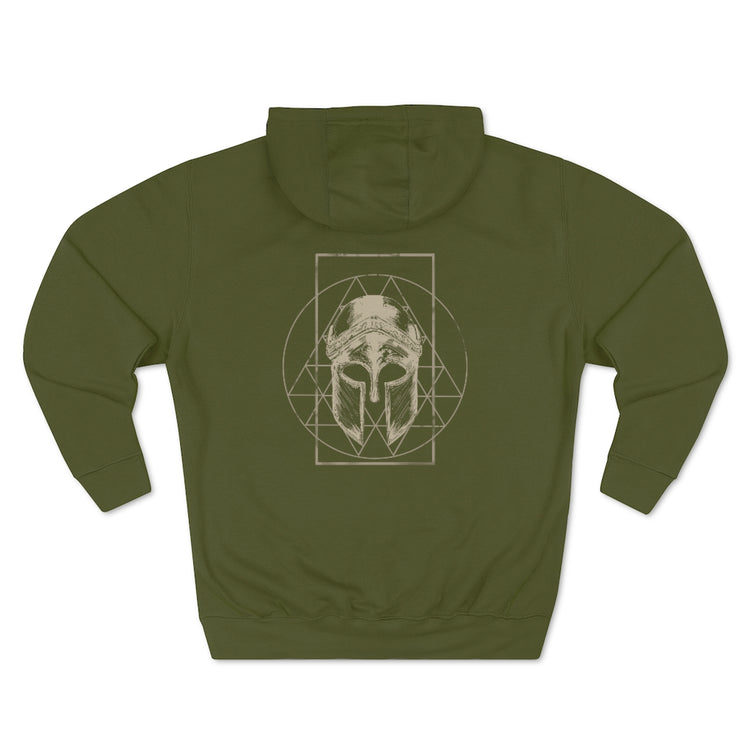 Spartan Hoplite Dark Mode Hoodie / Invicta® Official Merch