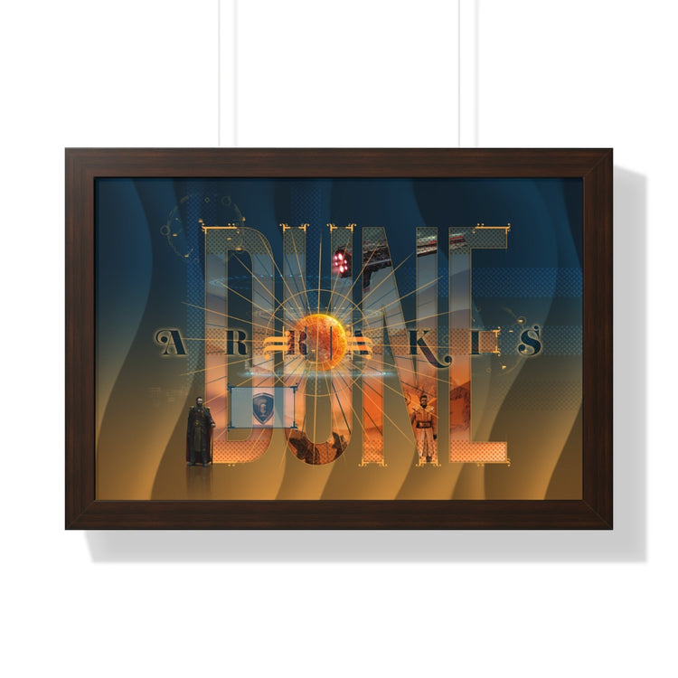 D U N E Welcome to Arrakis framed 24x16 poster / Invicta® Official Merch