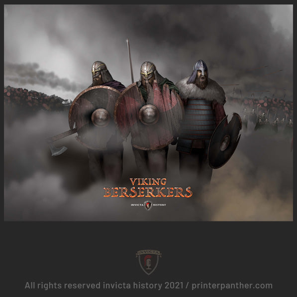 Olaf, Olvir & Ottar ready for war / POSTER / Invicta® Official Merch