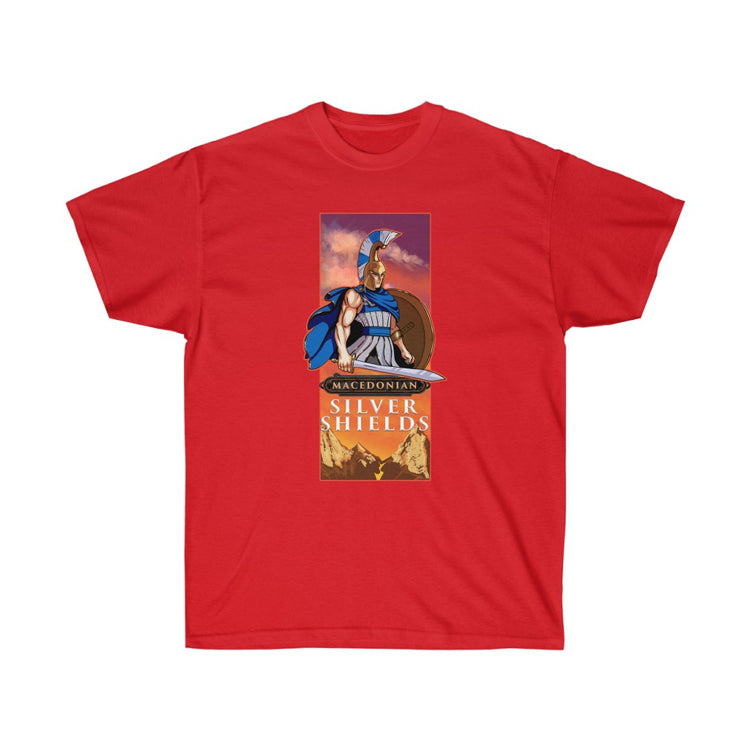 Macedonian Silver Shields T-Shirt / Invicta® Official Merch