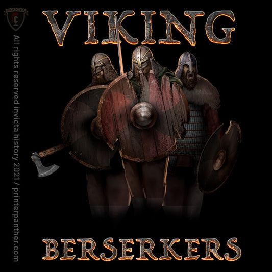 Olaf, Olvir & Ottar, the 3 Viking Berserkers T-Shirt / Invicta® Official Merch