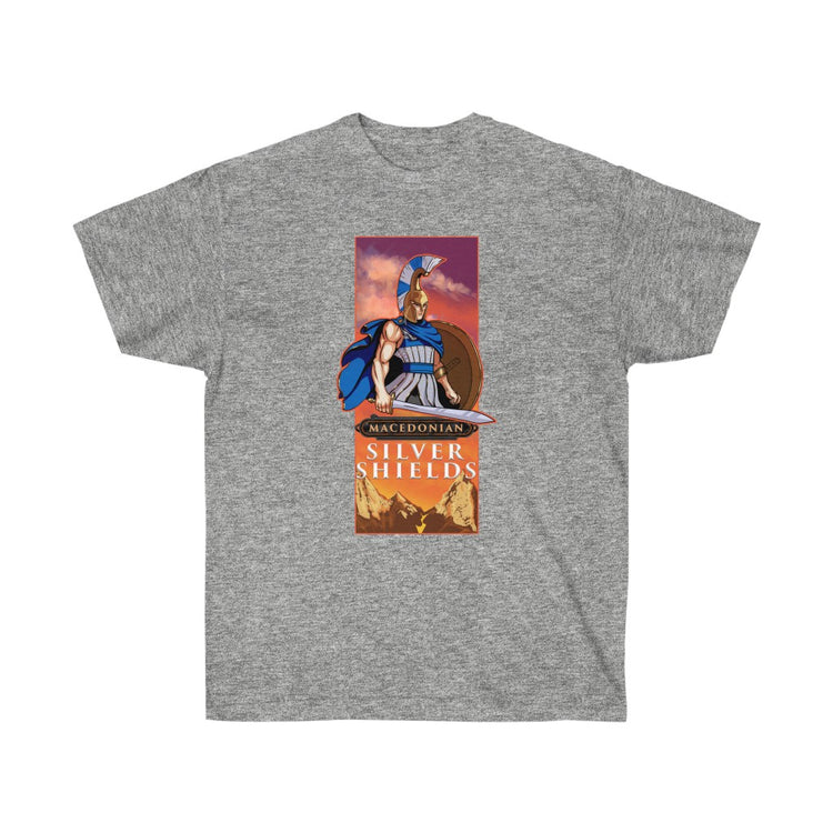 Macedonian Silver Shields T-Shirt / Invicta® Official Merch