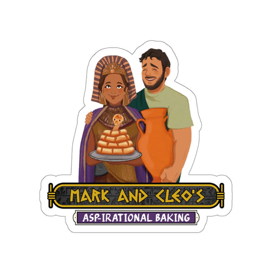 Mark and Cleo's Asp-irational Baking Sticker