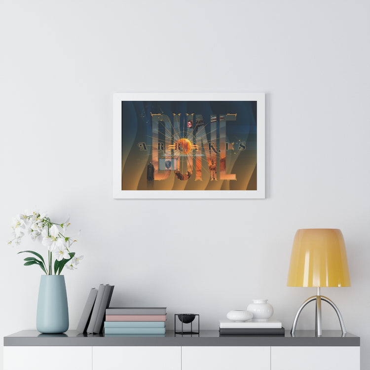 D U N E Welcome to Arrakis framed 24x16 poster / Invicta® Official Merch