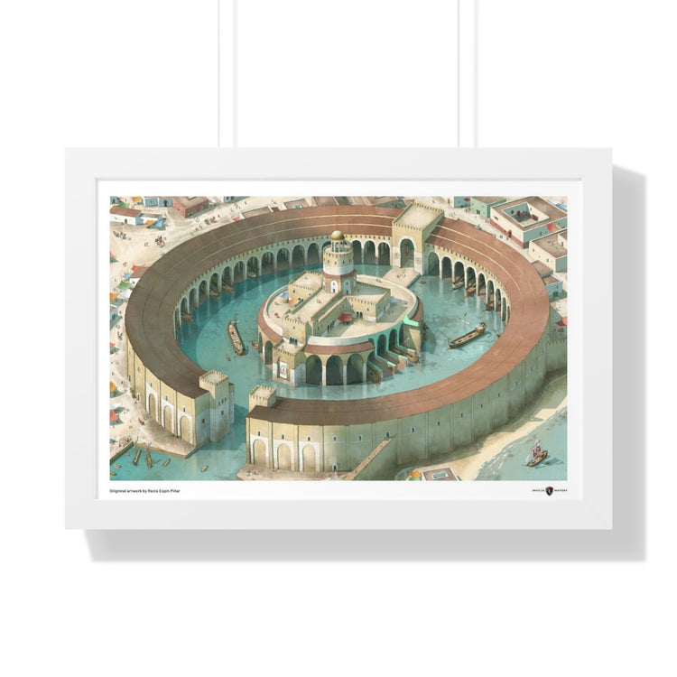Carthage Harbour framed 24x16 poster / Invicta® Official Merch