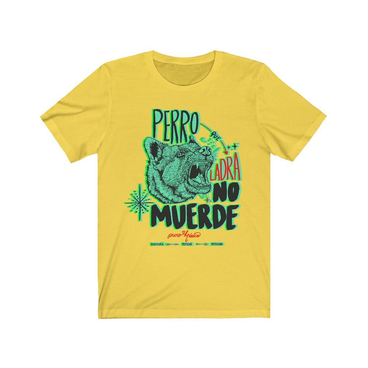 Perro que ladra no muerde