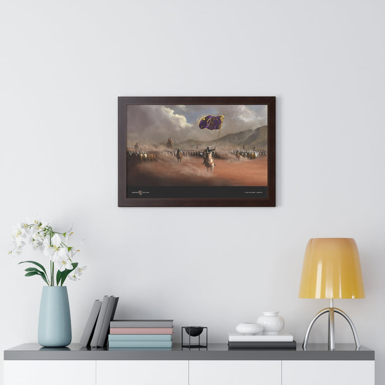 Sassanid Horse Archers framed 24x16 poster / Invicta® Official Merch