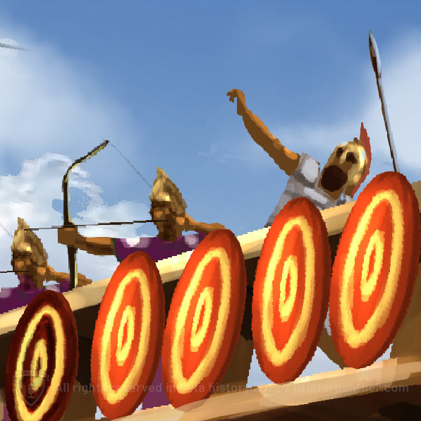 Carthaginian Naval battle Digital download / Invicta® Official Art