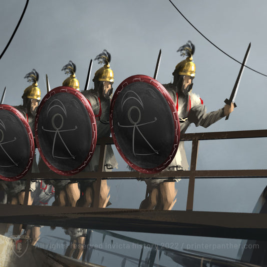 Carthaginian Navy Boarding / Invicta® Official Art