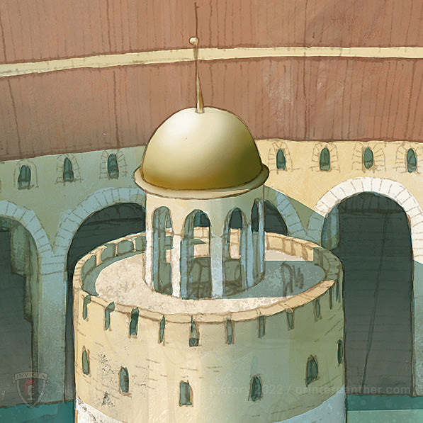 Carthage Harbour Digital Download / Invicta® Official Art