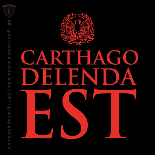 "Cartago Delenda Est" Vol.3 /  Invicta® Official Merch