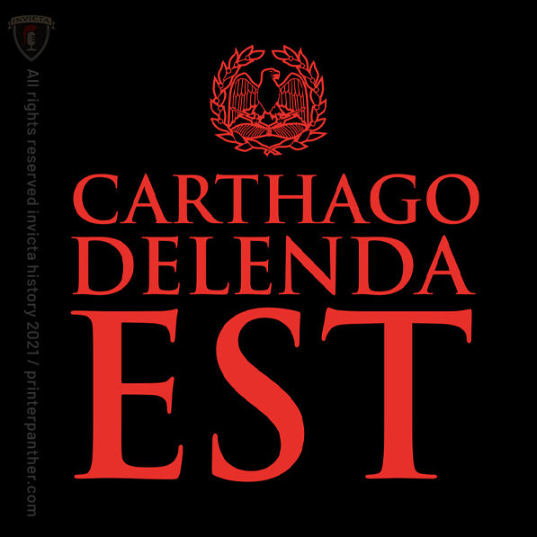 "Cartago Delenda Est" Vol.3 / Invicta® Official Merch