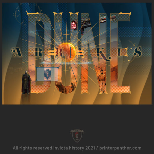 D U N E Welcome to Arrakis 24x18 poster / Invicta® Official Merch