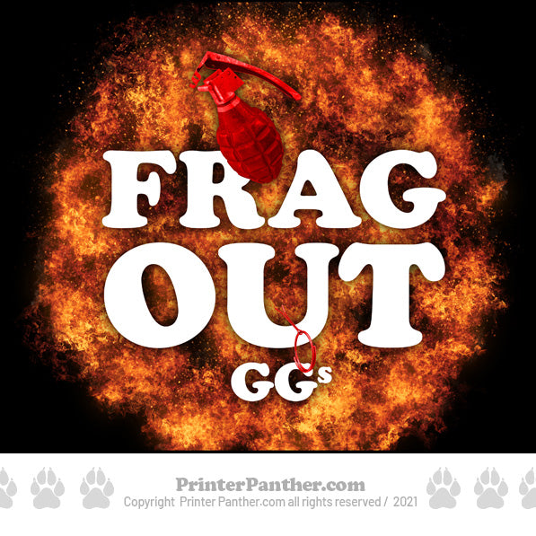 Frag Out! Gaming Mouse Pad
