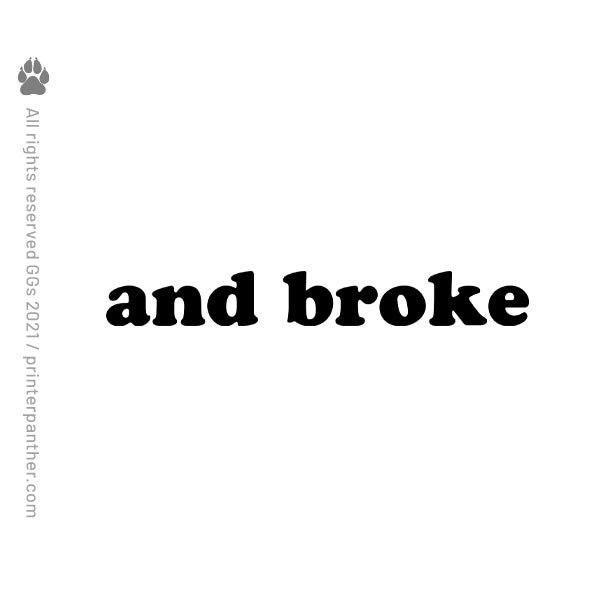I am an influencer... and broke
