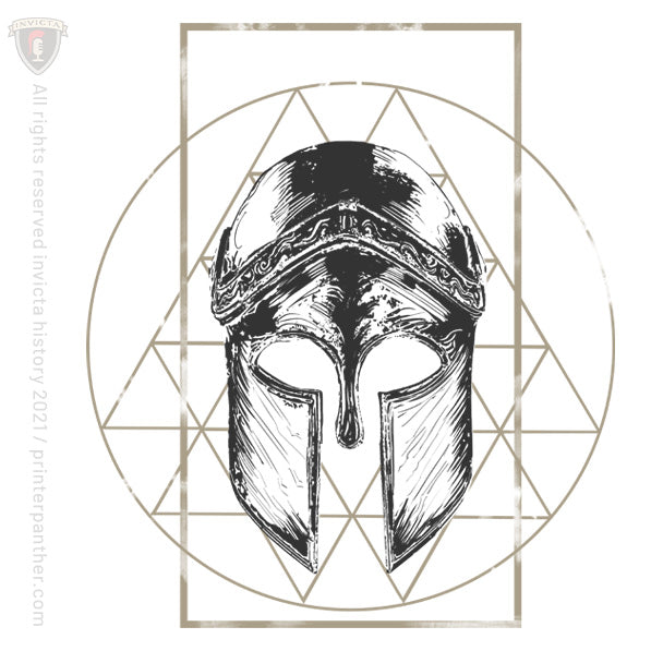 Spartan Hoplite Light Mode T-Shirt / Invicta® Official Merch