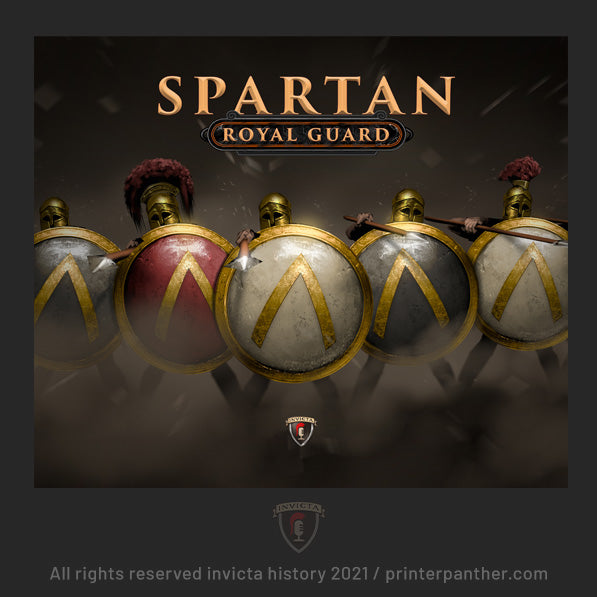 Spartan Royal Guard 9" x 7" Gaming Mouse Pad / Invicta® Official Merch