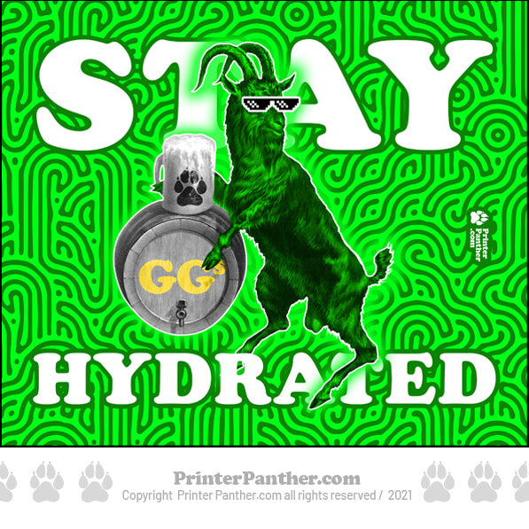 Stay Hydrated Gaming Mouse Pad