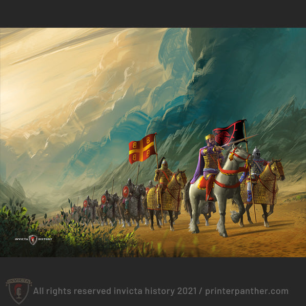 The Varangian Guard framed 24x16 poster / Invicta® Official Merch