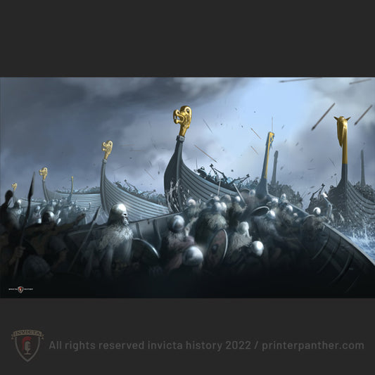 Viking's beach landings battle / Invicta® Official Art