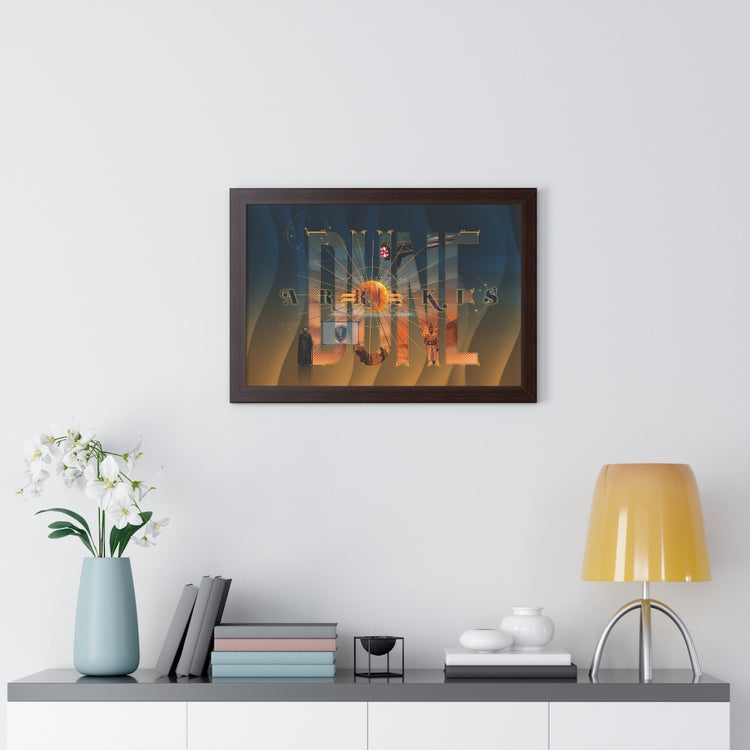 D U N E Welcome to Arrakis framed 24x16 poster / Invicta® Official Merch