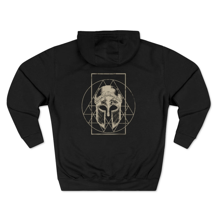 Spartan Hoplite Dark Mode Hoodie / Invicta® Official Merch