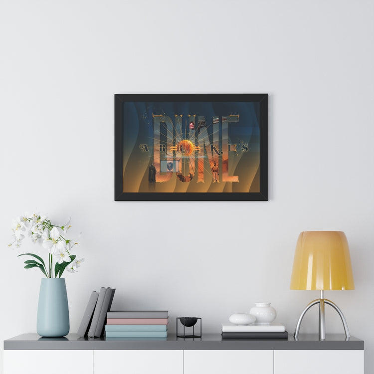 D U N E Welcome to Arrakis framed 24x16 poster / Invicta® Official Merch