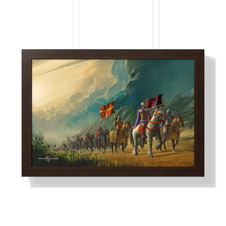 The Varangian Guard framed 24x16 poster / Invicta® Official Merch