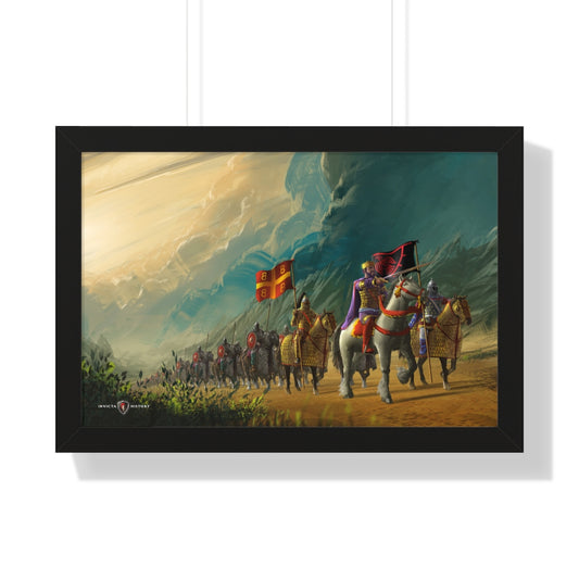 The Varangian Guard framed 24x16 poster / Invicta® Official Merch