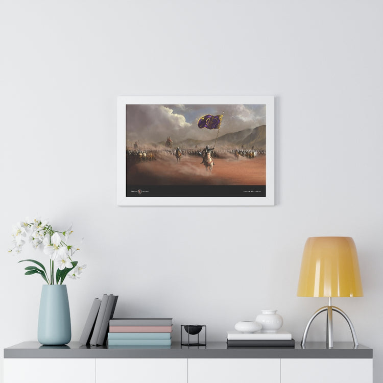 Sassanid Horse Archers framed 24x16 poster / Invicta® Official Merch