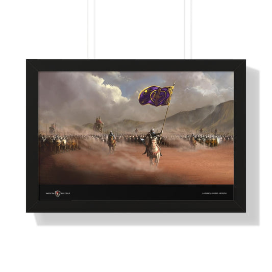 Sassanid Horse Archers framed 24x16 poster / Invicta® Official Merch