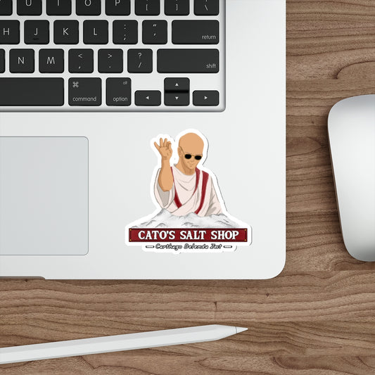 Cato's Salt Shop Sticker
