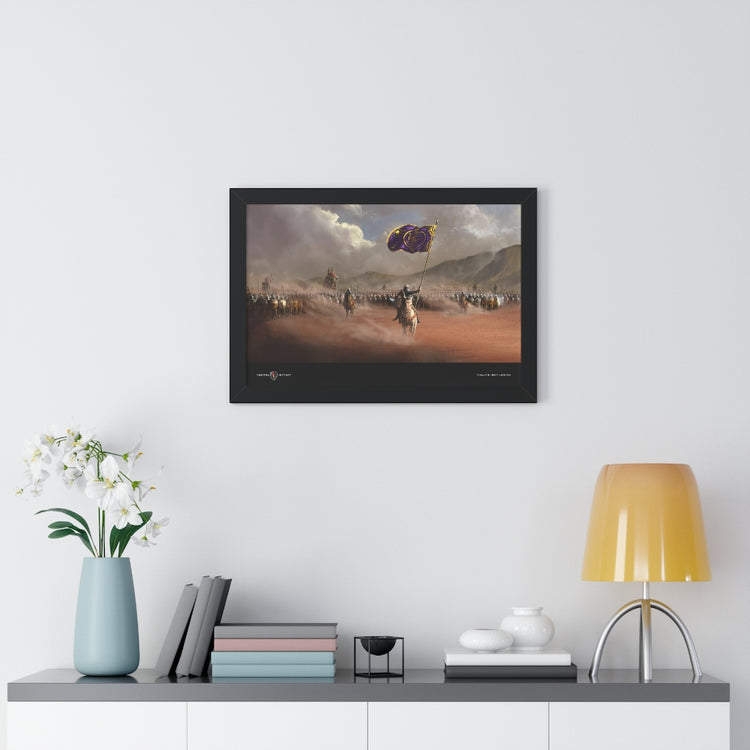 Sassanid Horse Archers framed 24x16 poster / Invicta® Official Merch