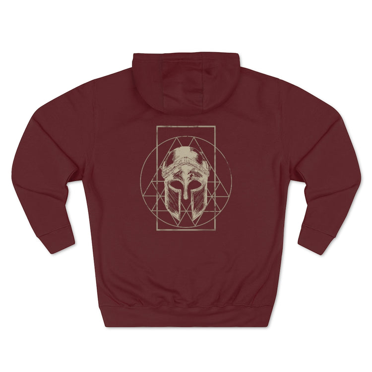 Spartan Hoplite Dark Mode Hoodie / Invicta® Official Merch