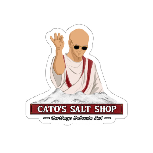 Cato's Salt Shop Sticker