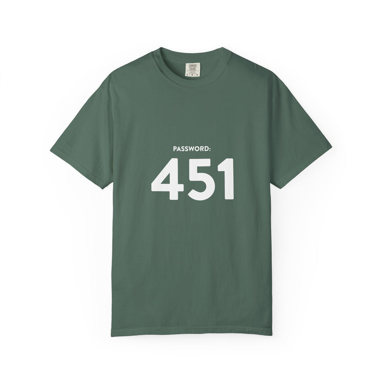 Password is: 451 / Design #2 / GGs