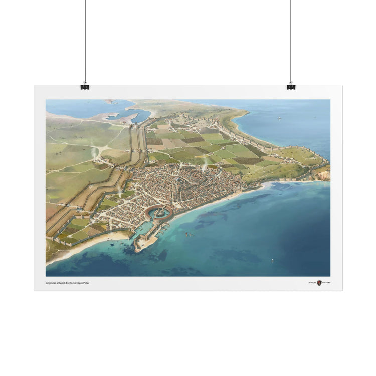 Carthage by Rocío Espin Piñar 30x20in poster / Invicta® Official