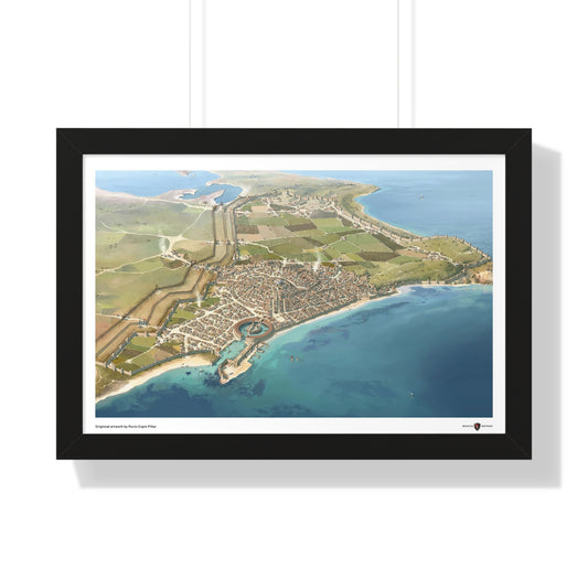 City of Carthage framed 24x16 poster / Invicta® Official Merch