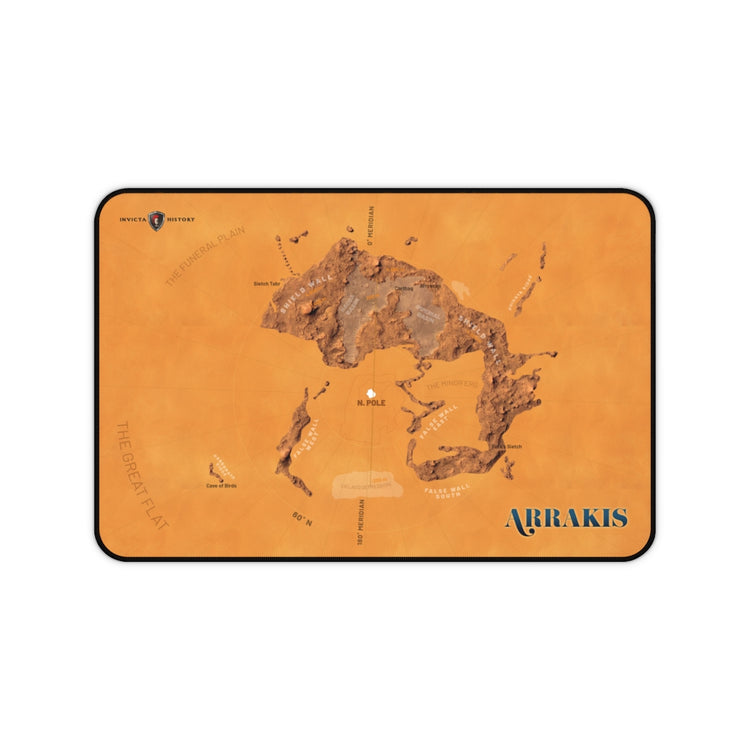 DUNE: Map of Arrakis 12" x 18" Gaming Mouse Pad / Invicta® Official Merch