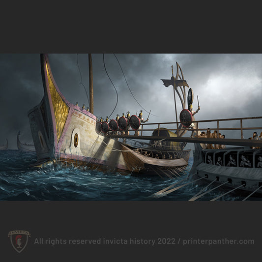 Carthaginian Navy Boarding / Invicta® Official Art