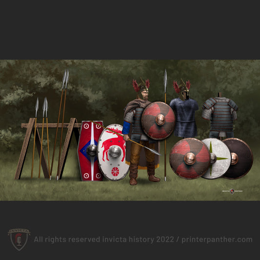 Early Germanic Warriors / Invicta® Official Art