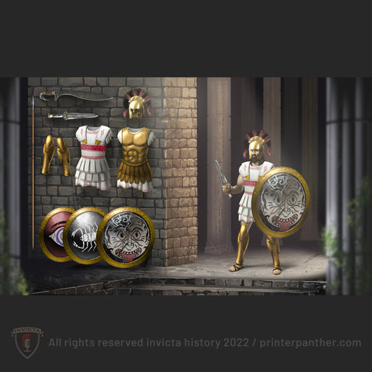 The Spartan Royal Guard / Invicta® Official Art